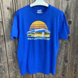 Blockbuster Video official shirt Netflix VHS DVD rental